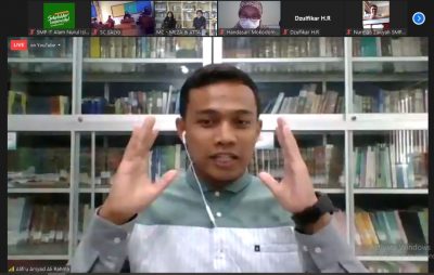 Kak Fiu, alumni SALYo angkatan 1 sekaligus Pendidik di Pondok Pesantren Gontor